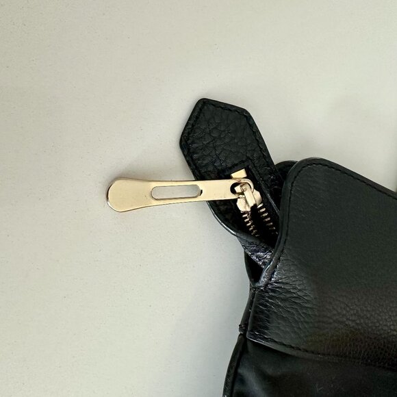 Black Canvas Leather Logo BSX Stowell Travel Tote Bag - Picture 7 of 16